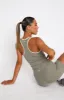 Hot Girl Walk Crop Olive/Cream sold by White Fox Boutique