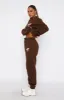 The New Standard Sweatpants Chocolate sold by White Fox Boutique