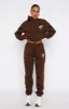 The New Standard Sweatpants Chocolate sold by White Fox Boutique