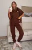 The New Standard Sweatpants Chocolate sold by White Fox Boutique