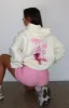 Happy Days Oversized Hoodie Cream sold by White Fox Boutique