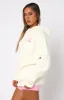 Happy Days Oversized Hoodie Cream sold by White Fox Boutique