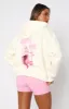 Happy Days Oversized Hoodie Cream sold by White Fox Boutique