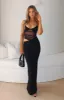 Call Me Up Maxi Dress Black sold by White Fox Boutique