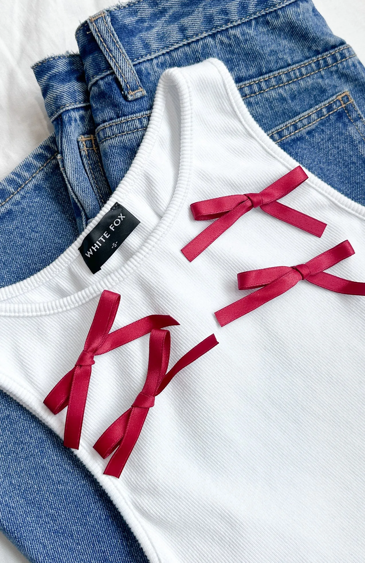 Cherry On Top Bow Hair Clips 4Pk Cherry sold by White Fox Boutique product image thumbnail 4