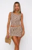 Hypnotised Tank Top Caribbean Waves sold by White Fox Boutique