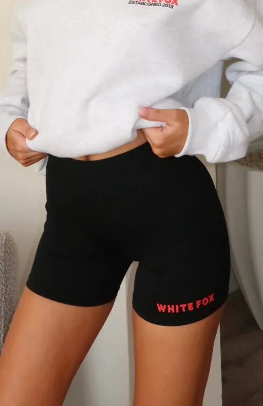 Standing On Business Bike Short Black sold by White Fox Boutique