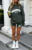 Decade Classics Global Oversized Hoodie Forest Green sold by White Fox Boutique