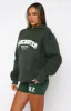 Decade Classics Global Oversized Hoodie Forest Green sold by White Fox Boutique