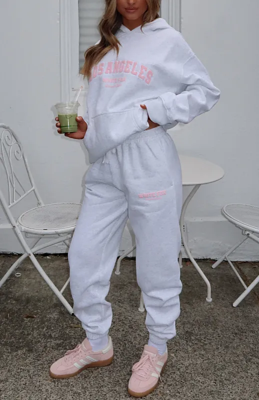 Decade Classics Global Sweatpants Grey Marle sold by White Fox Boutique