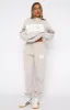 Decade Classics Varsity Sweatpants Moon sold by White Fox Boutique