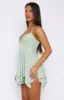Pixie Dust Mini Dress Green sold by White Fox Boutique