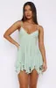 Pixie Dust Mini Dress Green sold by White Fox Boutique