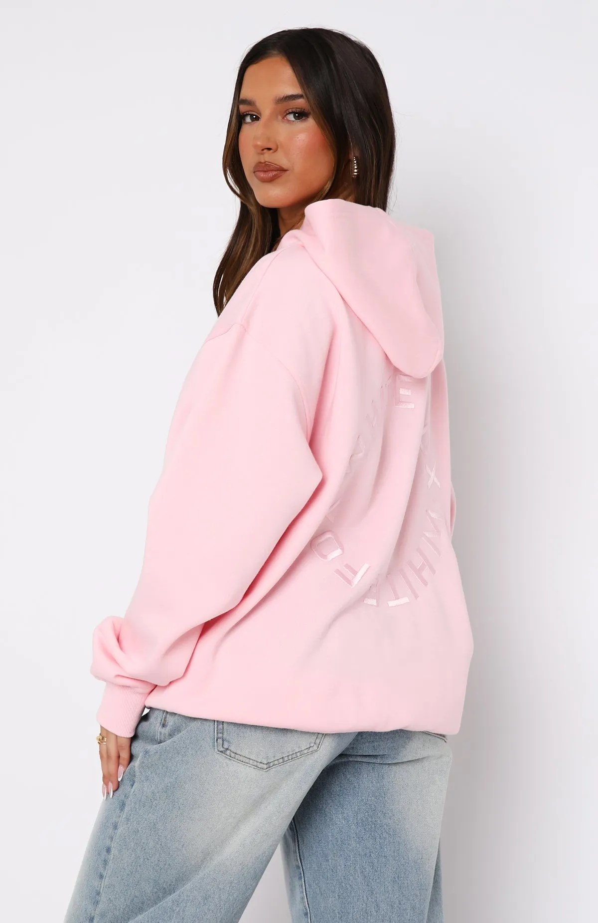 Stay Lifted Oversized Hoodie Posy sold by White Fox Boutique product image thumbnail 4