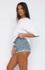 Adrenaline Rush Denim Shorts Vintage Light Blue sold by White Fox Boutique