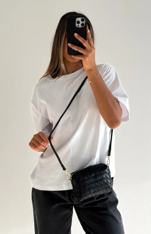 Good Times Crossbody Bag Black sold by White Fox Boutique