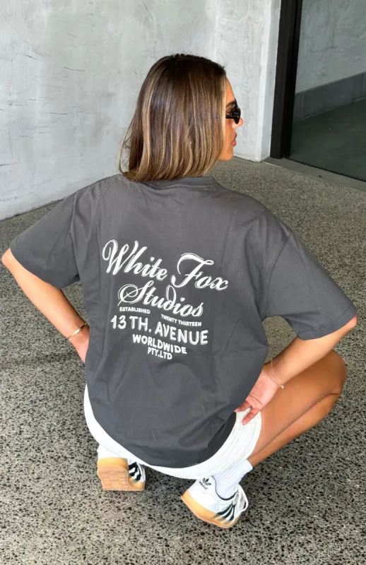 13th Avenue Oversized Tee Volcanic sold by White Fox Boutique