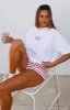 13th Avenue Oversized Tee White sold by White Fox Boutique