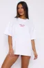 13th Avenue Oversized Tee White sold by White Fox Boutique