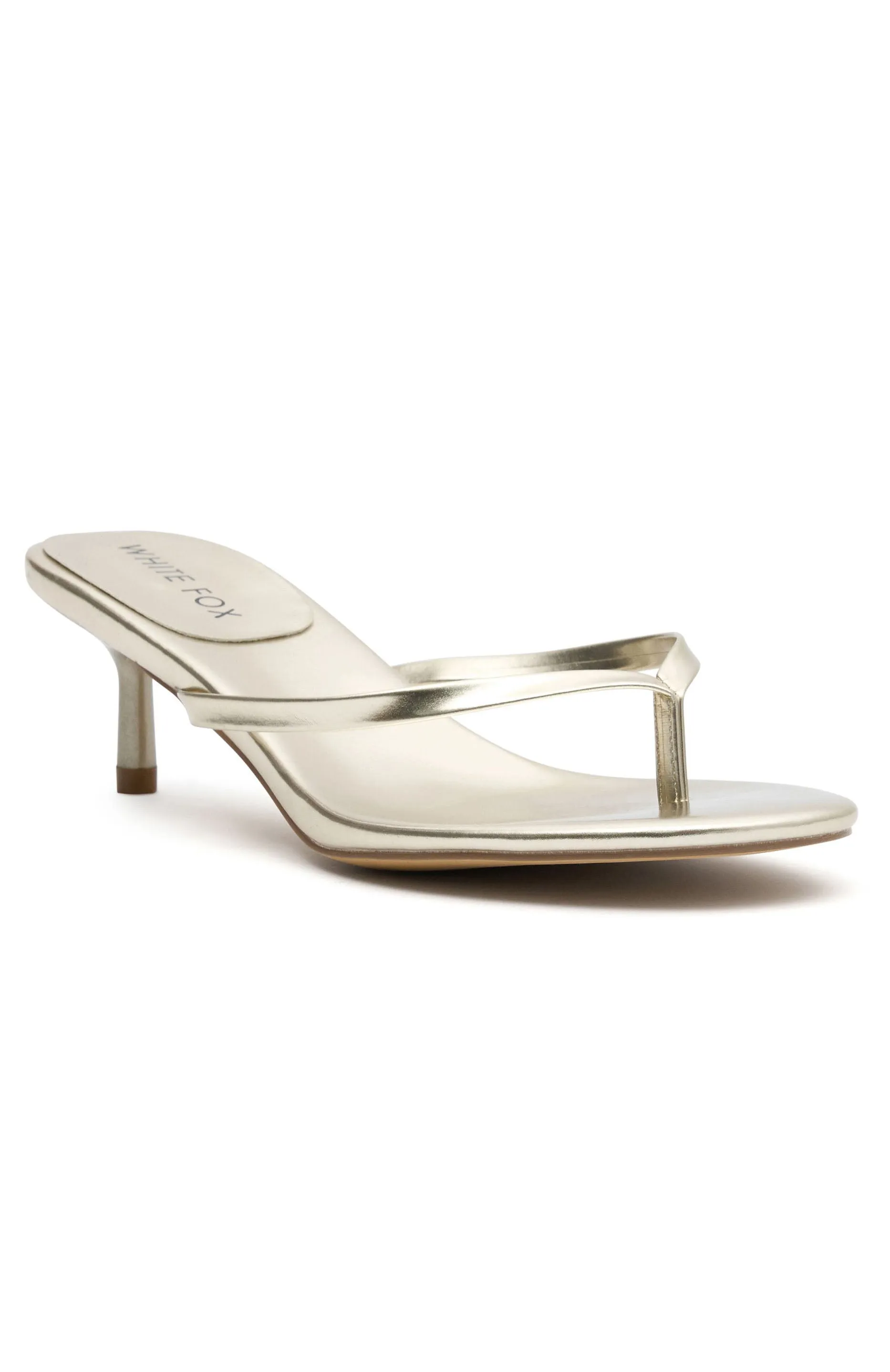 Main Character Moment Heels Champagne sold by White Fox Boutique product image thumbnail 2