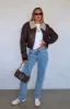 Lucy Low Rise Straight Leg Jeans Mid Blue sold by White Fox Boutique