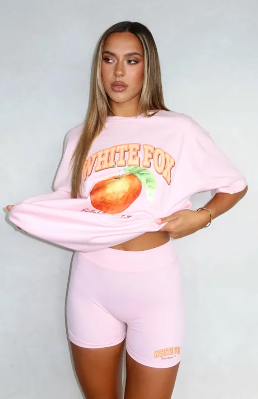 Summer Fruits Bike Shorts Pink sold by White Fox Boutique
