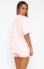 Summer Fruits Oversized Tee Pink sold by White Fox Boutique