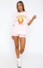 Summer Fruits Oversized Tee Pink sold by White Fox Boutique