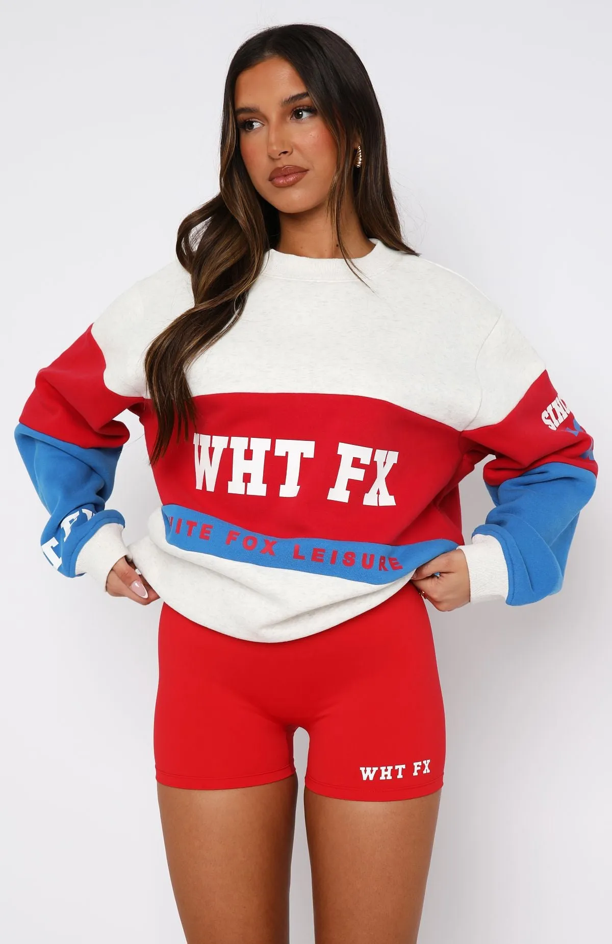 Latest And Greatest Bike Shorts Red sold by White Fox Boutique product image thumbnail 2