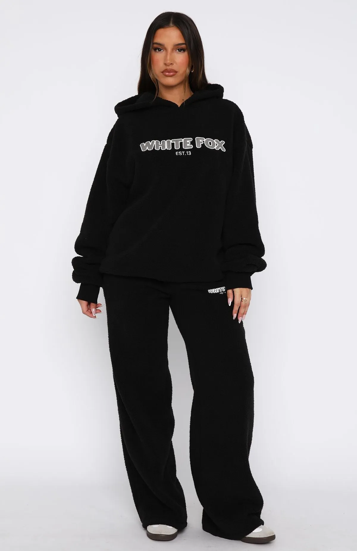 Don't Lose Me Oversized Hoodie Black sold by White Fox Boutique product image thumbnail 5