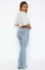 Wait For No One Low Rise Bootleg Jeans Vintage Light Blue sold by White Fox Boutique