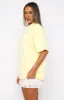 With Love Always Oversized Tee Lemon sold by White Fox Boutique