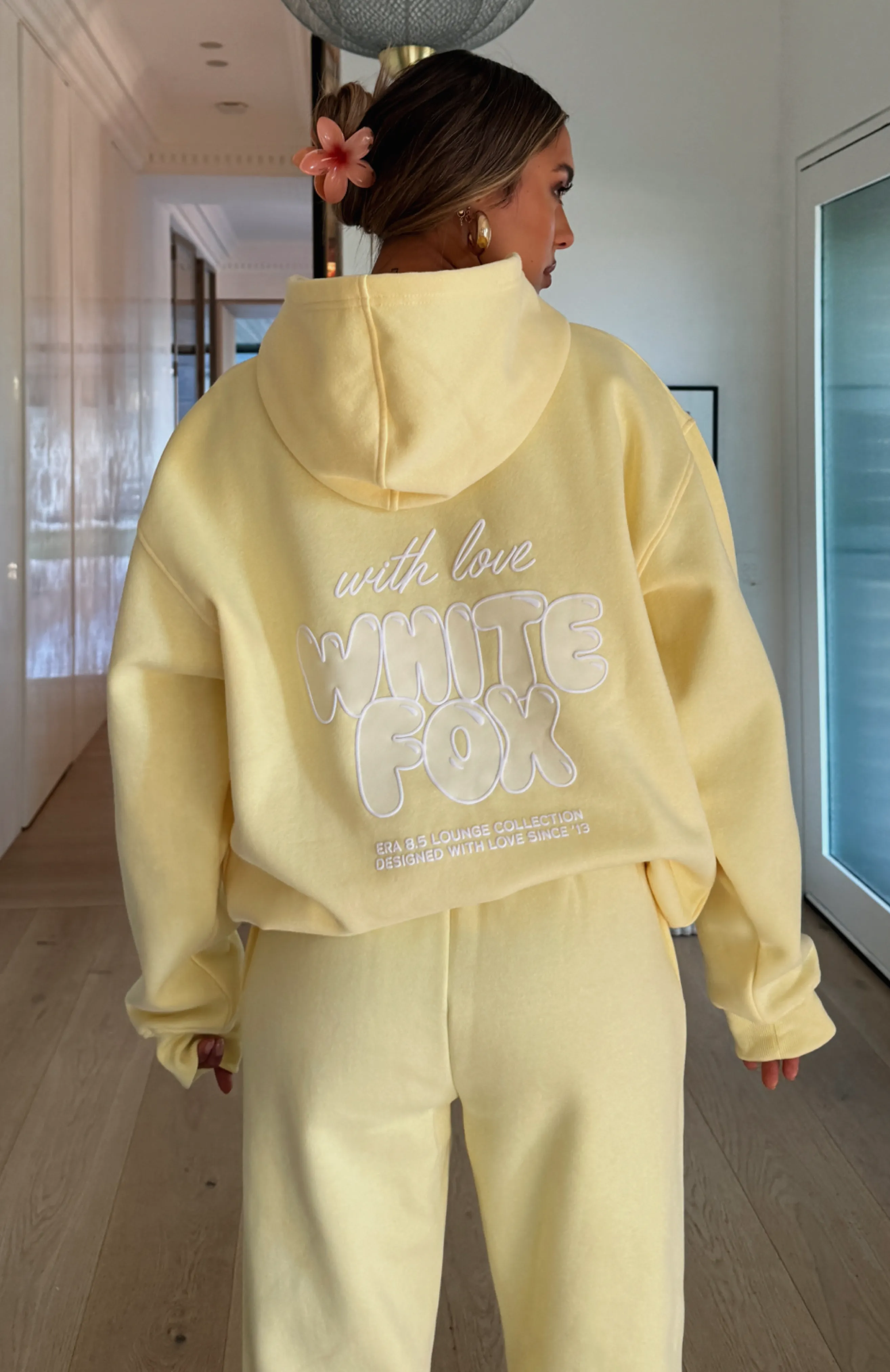 With Love Always Oversized Hoodie Lemon sold by White Fox Boutique