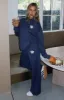 With Love For You Wide Leg Sweatpants Navy sold by White Fox Boutique