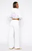 With Love For You Wide Leg Sweatpants Grey Marle sold by White Fox Boutique