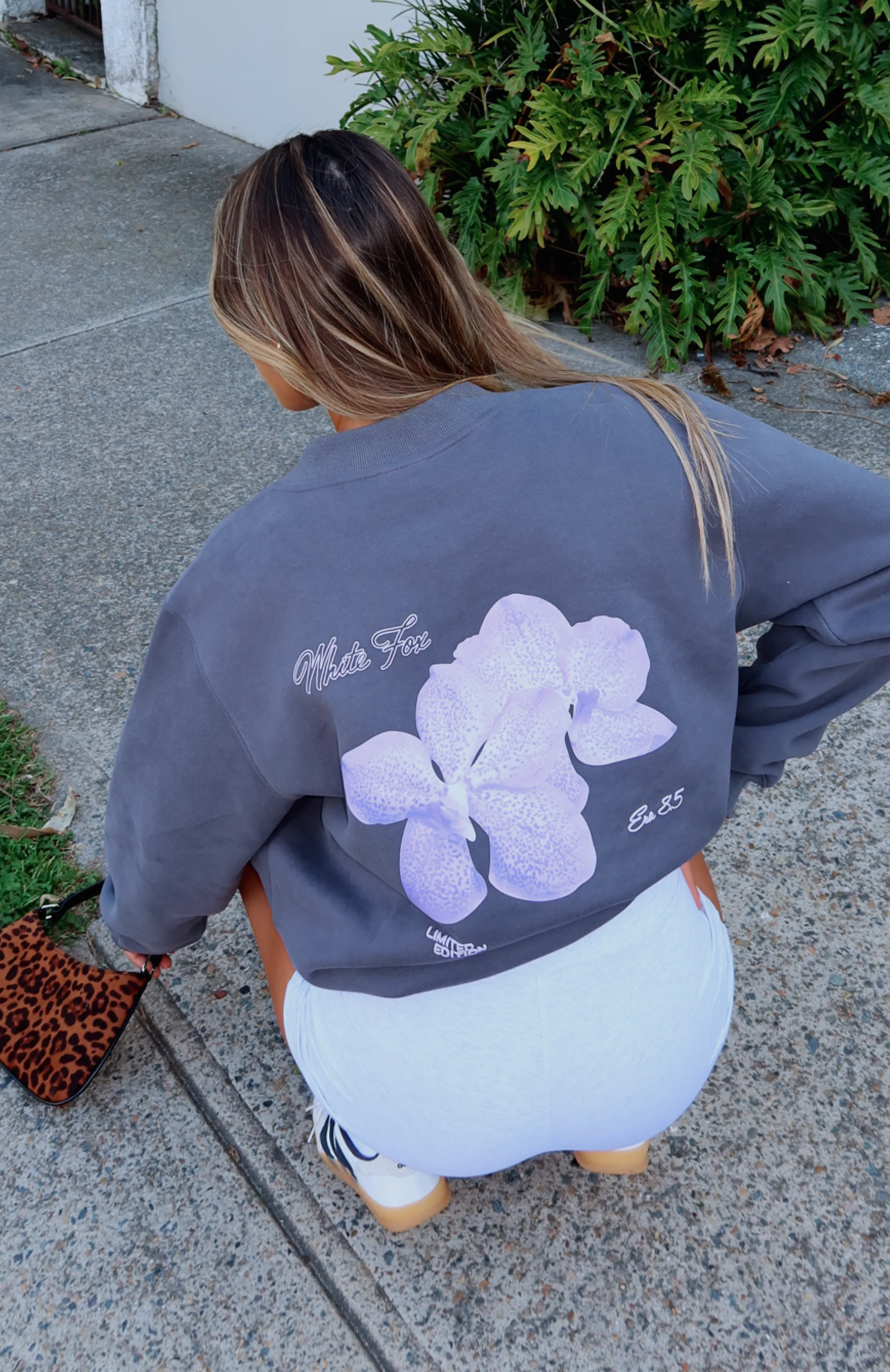 With Love Forever Oversized Sweater Volcanic sold by White Fox Boutique