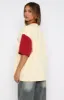 Fearlessly Flying Oversized Tee Cream sold by White Fox Boutique