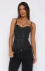 Pull It Off Bustier Leopard sold by White Fox Boutique