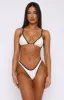 Positano Bikini Top Cream/Black sold by White Fox Boutique