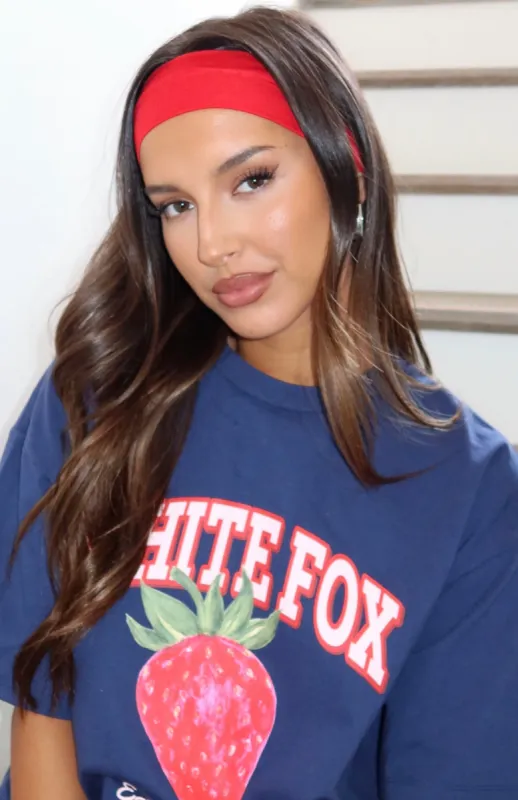 Tash Headband Red sold by White Fox Boutique