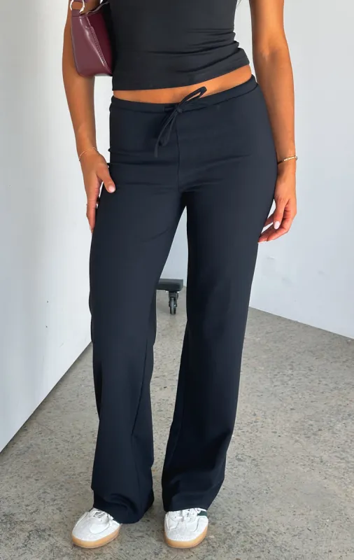 Flipped A Switch Pants Black sold by White Fox Boutique