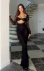 Let Me Think Long Sleeve Maxi Dress Black sold by White Fox Boutique