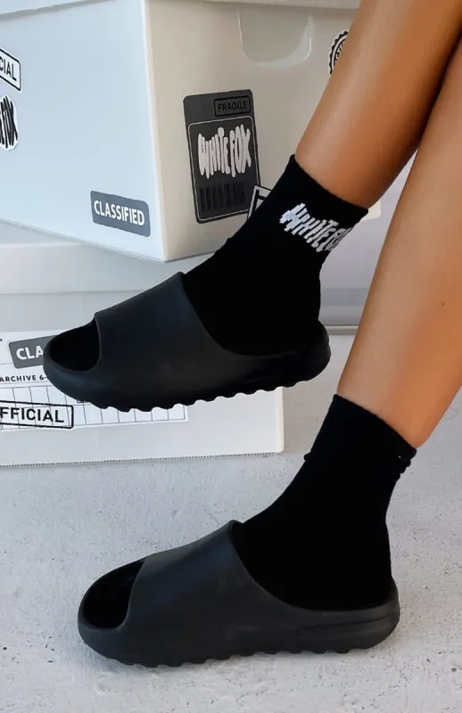 Archive 6.0 Socks Black sold by White Fox Boutique