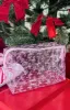 Late Notice Cosmetic Case Clear/Pink sold by White Fox Boutique