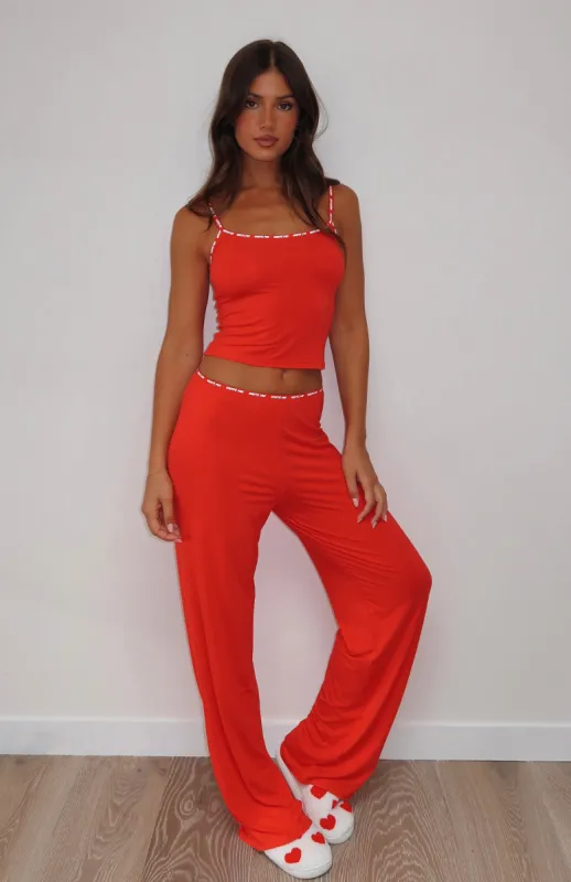 Perfect Sleep Pyjama Pants Red sold by White Fox Boutique