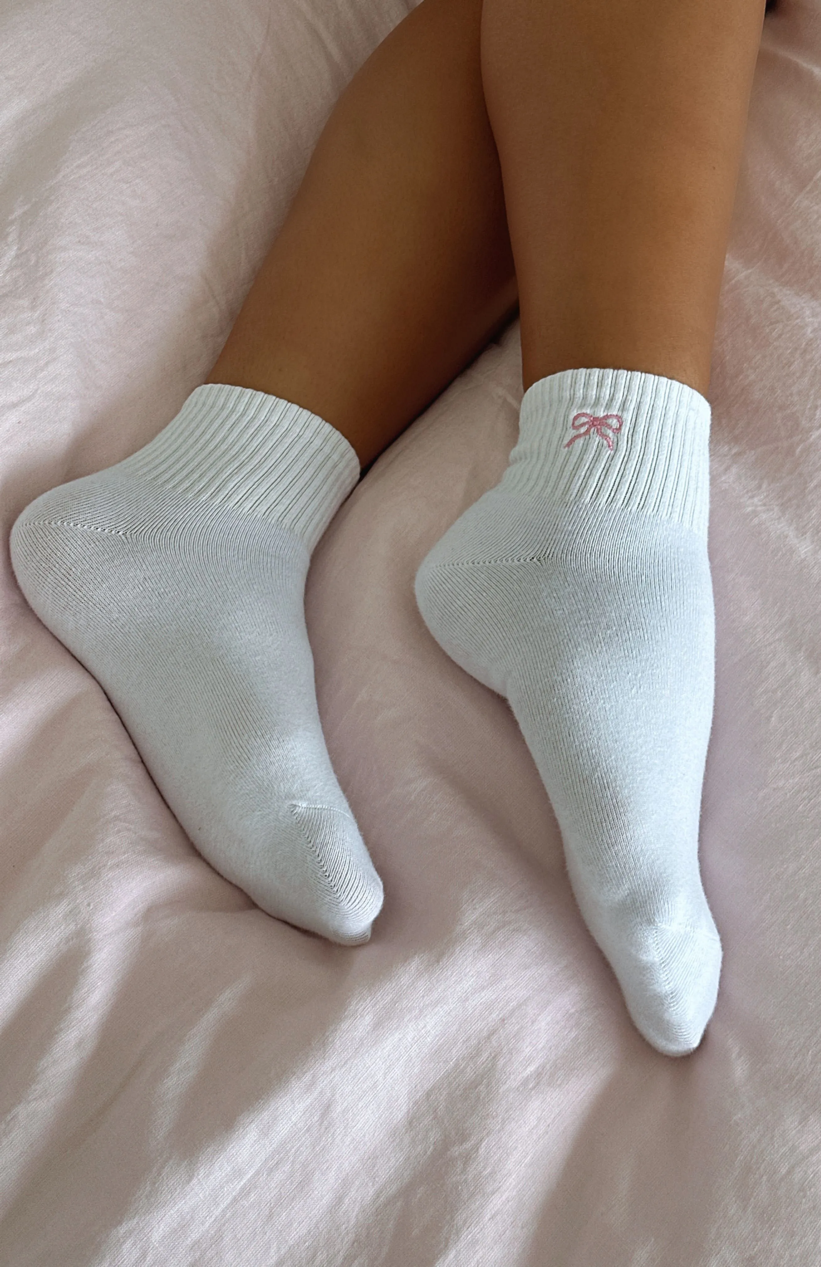 Stand By Your Side Socks White sold by White Fox Boutique product image thumbnail 5