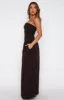 Take Back Maxi Dress Chocolate sold by White Fox Boutique