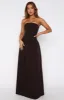 Take Back Maxi Dress Chocolate sold by White Fox Boutique