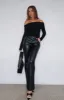 Good Luck Guaranteed PU Pants Black sold by White Fox Boutique