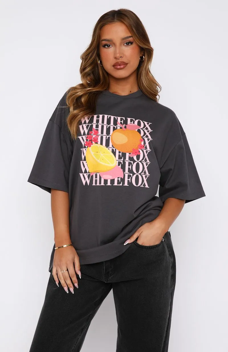 Oh So Sweet Oversized Tee Volcanic sold by White Fox Boutique product image thumbnail 2